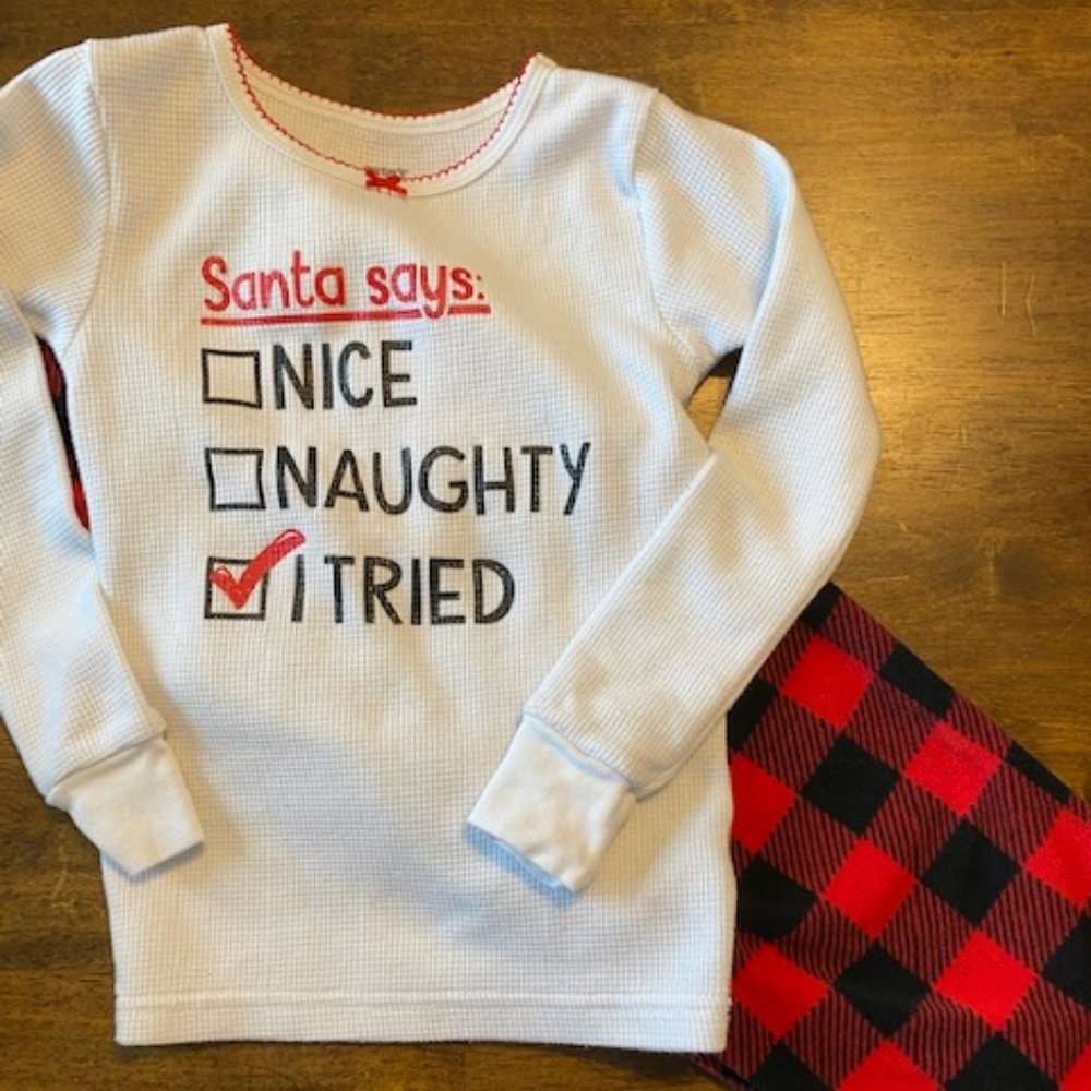 Carter's Christmas pajamas